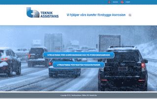 Teknikassistans i Skåne AB Websida Regemedia