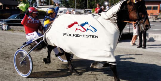 Logotyp till FOLKEHESTEN