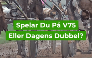 V75 dagens dubbel spelguiden tipsaren