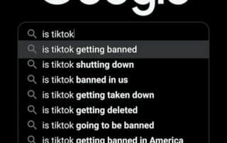 Söktrender om TikTok förbud.